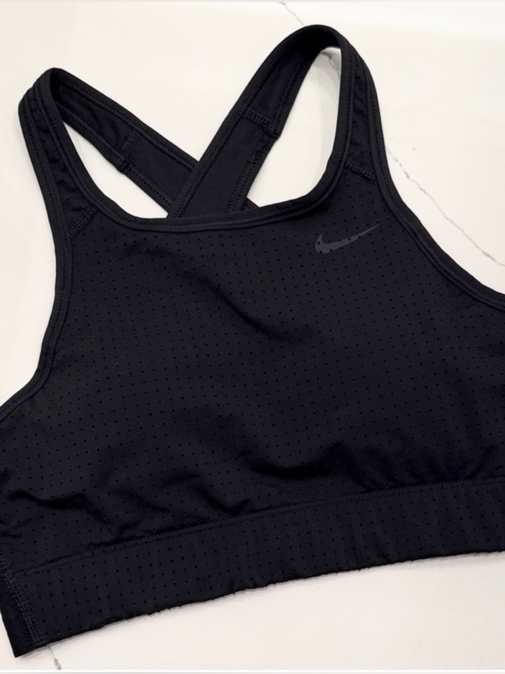 Nike Black Cross‎ Back Sports Bra